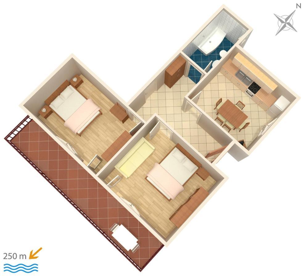 Apartments With A Parking Space Jezera, Murter - 5093 Экстерьер фото